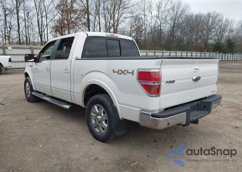 2014 Ford F-150 Lariat из США, поврежденный, VIN 1FTFW1EF2EKE04764